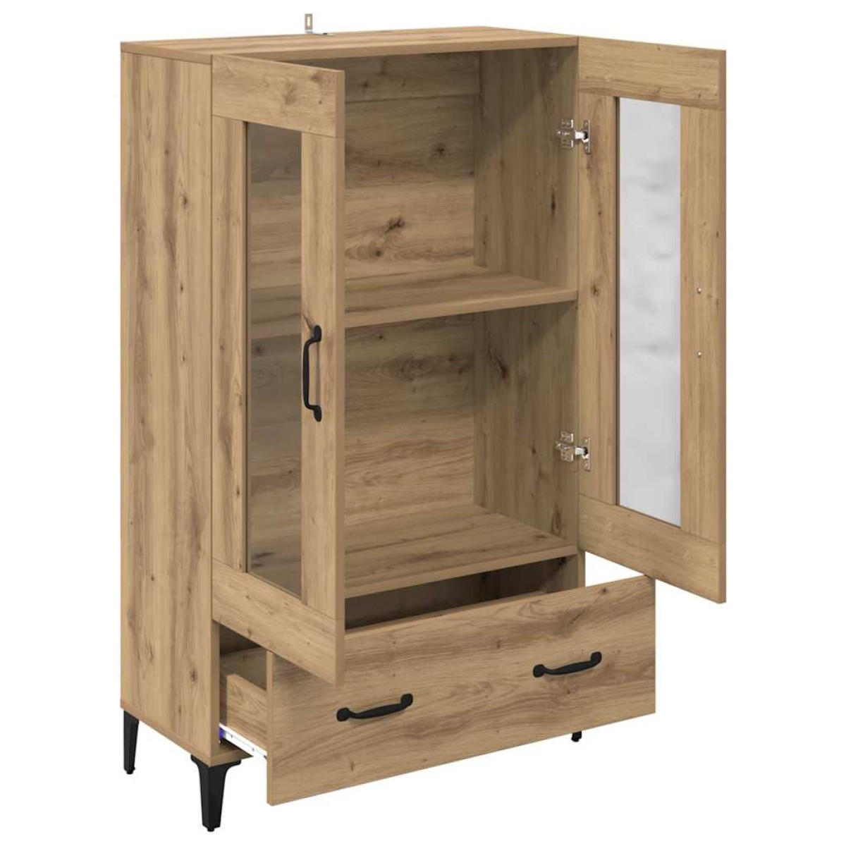 vidaXL Highboard Artisan Oak 70 x 31 x 115 εκ