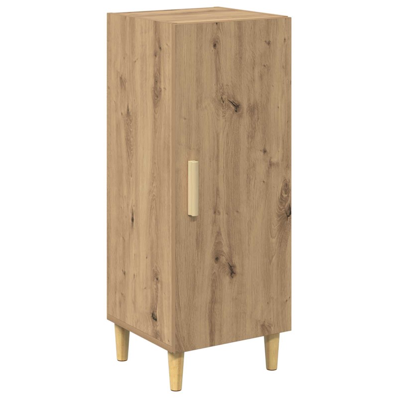 vidaXL Πλαϊνό γραφείο Artisan Oak 34,5 x 34 x 90 εκ.
