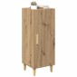 vidaXL Πλαϊνό γραφείο Artisan Oak 34,5 x 34 x 90 εκ.