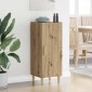 vidaXL Πλαϊνό γραφείο Artisan Oak 34,5 x 34 x 90 εκ.