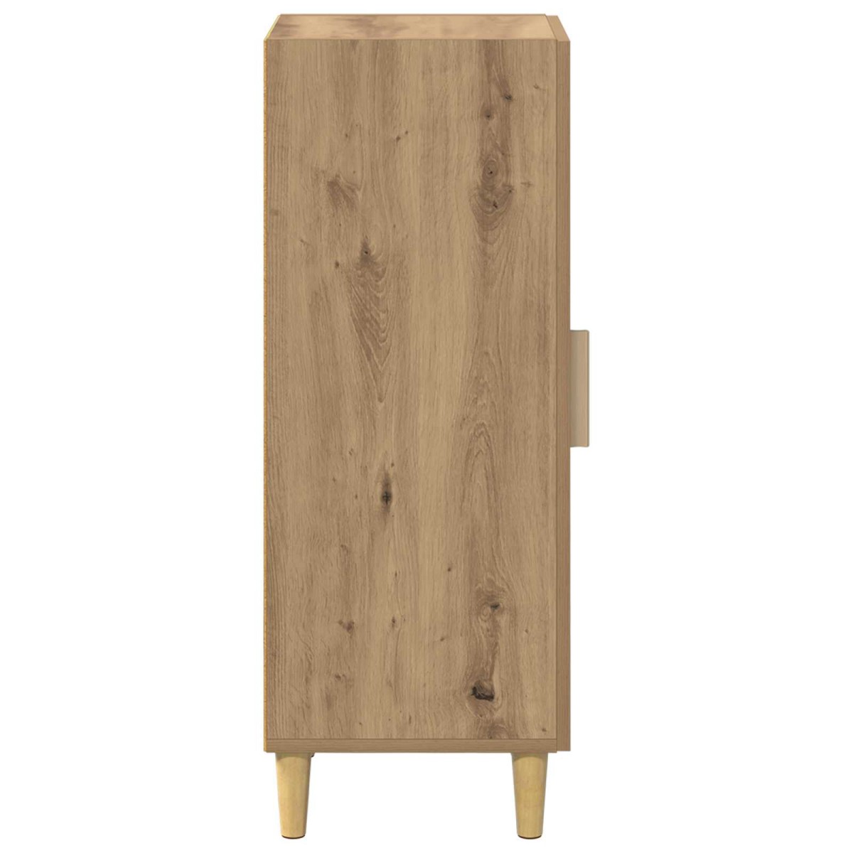 vidaXL Πλαϊνό γραφείο Artisan Oak 34,5 x 34 x 90 εκ.
