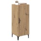vidaXL Πλαϊνό γραφείο Artisan Oak 34,5 x 34 x 90 εκ.
