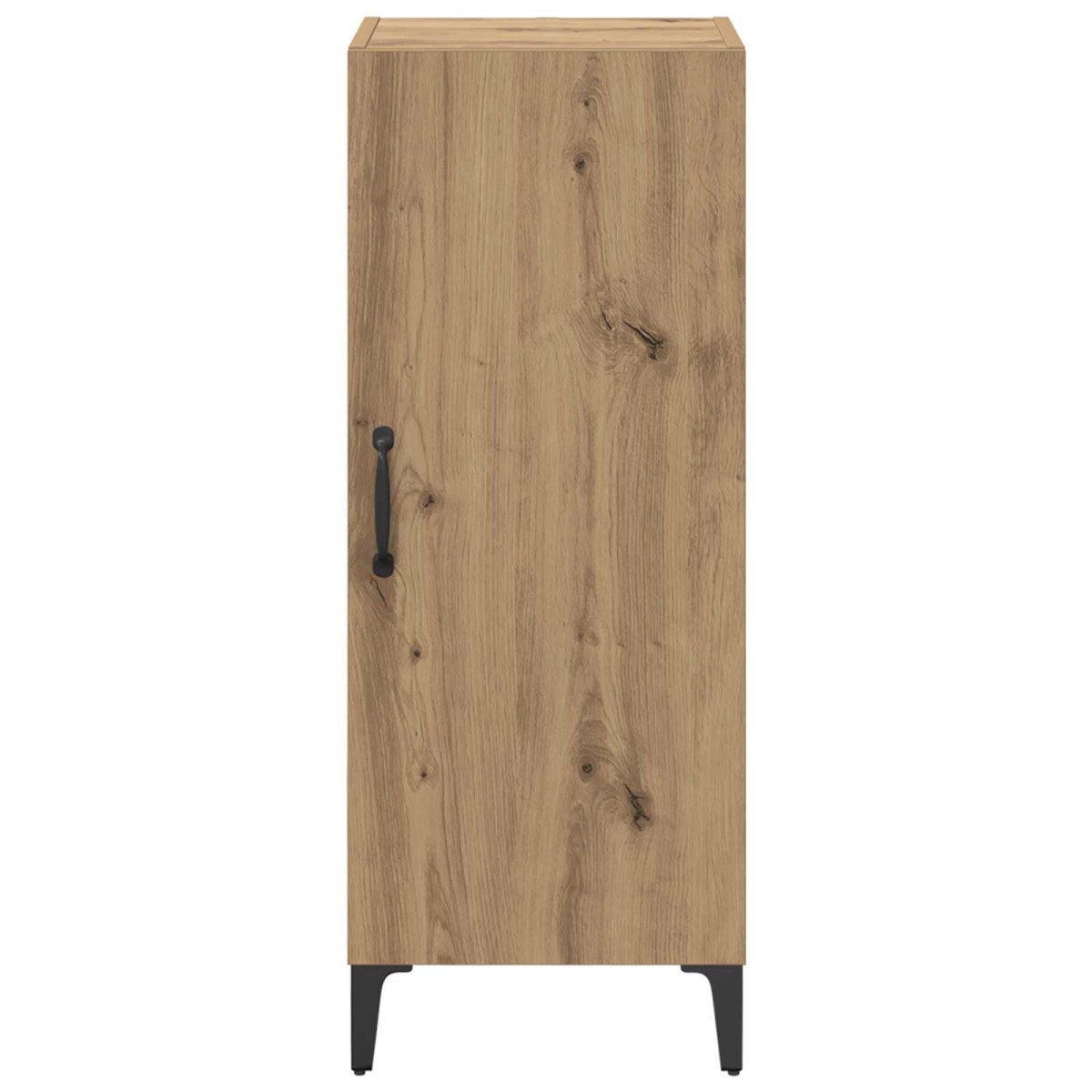 vidaXL Πλαϊνό γραφείο Artisan Oak 34,5 x 34 x 90 εκ.