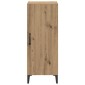 vidaXL Πλαϊνό γραφείο Artisan Oak 34,5 x 34 x 90 εκ.