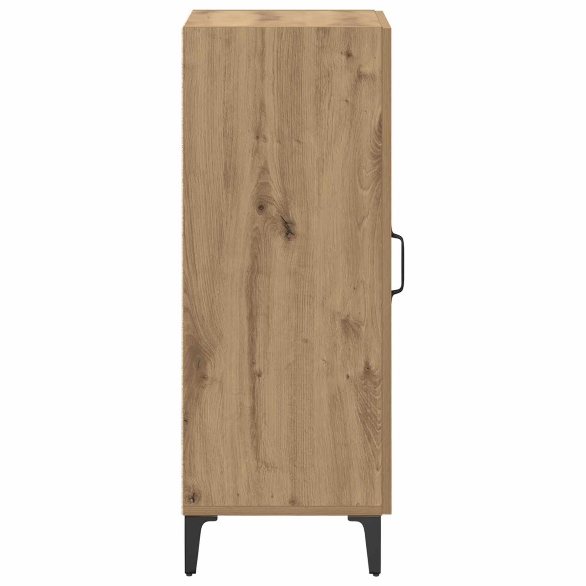 vidaXL Πλαϊνό γραφείο Artisan Oak 34,5 x 34 x 90 εκ.