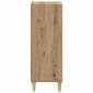 vidaXL Πλαϊνό γραφείο Artisan Oak 34,5 x 32,5 x 90 εκ.
