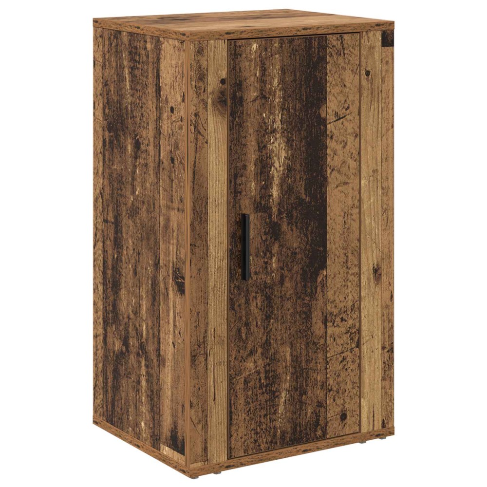 vidaXL Πλαϊνό γραφείο Παλιό ξύλο 40 x 33 x 70 εκ. Επεξεργασμένο Ξύλο