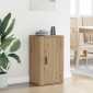 vidaXL Πλαϊνό γραφείο Artisan Oak 40 x 33 x 70 εκ. Επεξεργασμένο Ξύλο