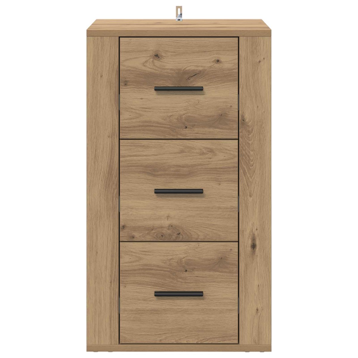vidaXL Πλαϊνό γραφείο Artisan Oak 40 x 33 x 70 εκ. Επεξεργασμένο Ξύλο
