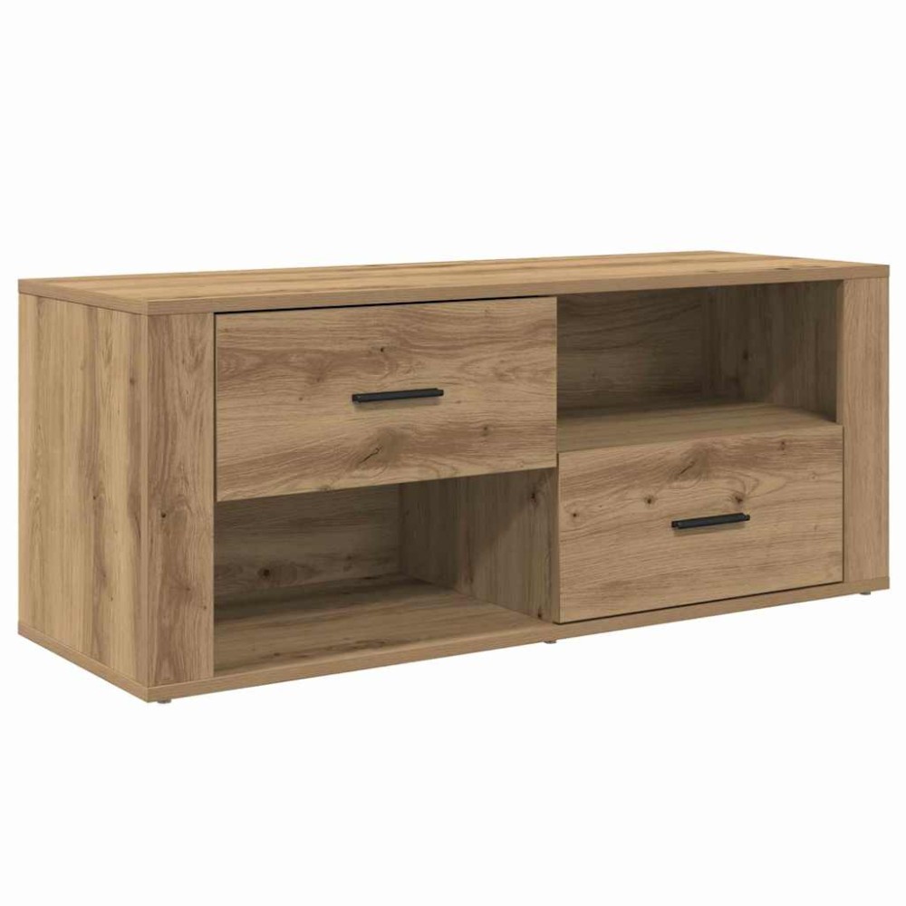 vidaXL Ντουλάπι TV 100 x 35 x 40 εκ Artisan Oak Επεξεργασμένο Ξύλο