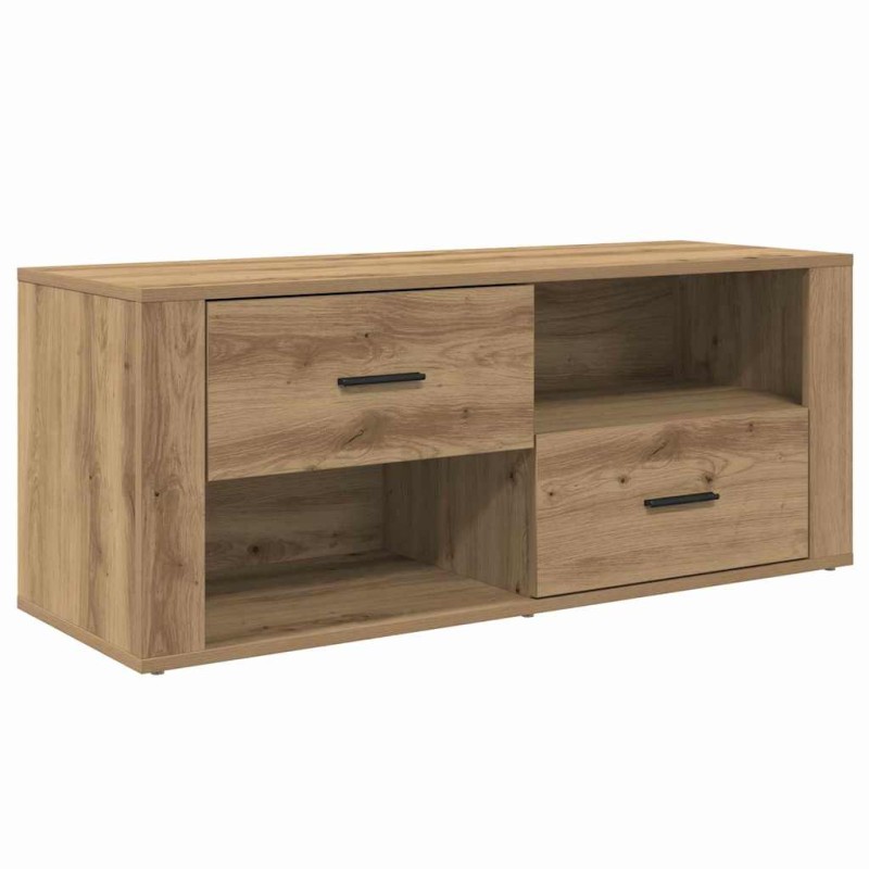 vidaXL Ντουλάπι TV 100 x 35 x 40 εκ Artisan Oak Επεξεργασμένο Ξύλο