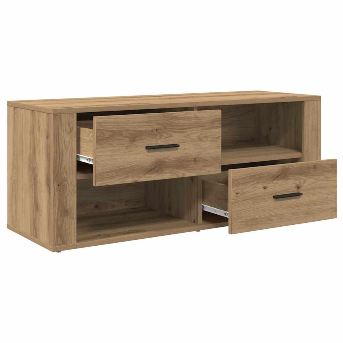 vidaXL Ντουλάπι TV 100 x 35 x 40 εκ Artisan Oak Επεξεργασμένο Ξύλο