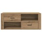 vidaXL Ντουλάπι TV 100 x 35 x 40 εκ Artisan Oak Επεξεργασμένο Ξύλο