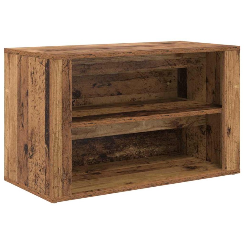vidaXL Ράφι Παπουτσιών 75 x 35 x 45 εκ. Επεξεργασμένο Ξύλο Παλαιό ξύλο