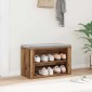 vidaXL Ράφι Παπουτσιών 75 x 35 x 45 εκ. Επεξεργασμένο Ξύλο Παλαιό ξύλο