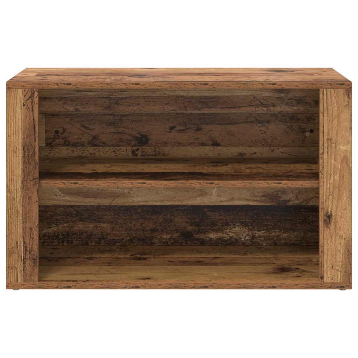 vidaXL Ράφι Παπουτσιών 75 x 35 x 45 εκ. Επεξεργασμένο Ξύλο Παλαιό ξύλο
