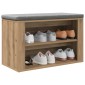 vidaXL Ράφι Παπουτσιών 75 x 35 x 45 εκ. Επεξεργασμένο Ξύλο