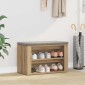 vidaXL Ράφι Παπουτσιών 75 x 35 x 45 εκ. Επεξεργασμένο Ξύλο