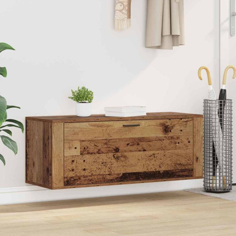 vidaXL Ντουλάπα Παπουτσιών 100 x 35 x 38 εκ. Επεξεργασμένο Ξύλο