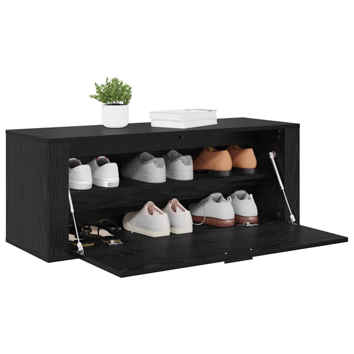 vidaXL Ντουλάπα Παπουτσιών 100 x 35 x 38 εκ. Επεξεργασμένο Ξύλο