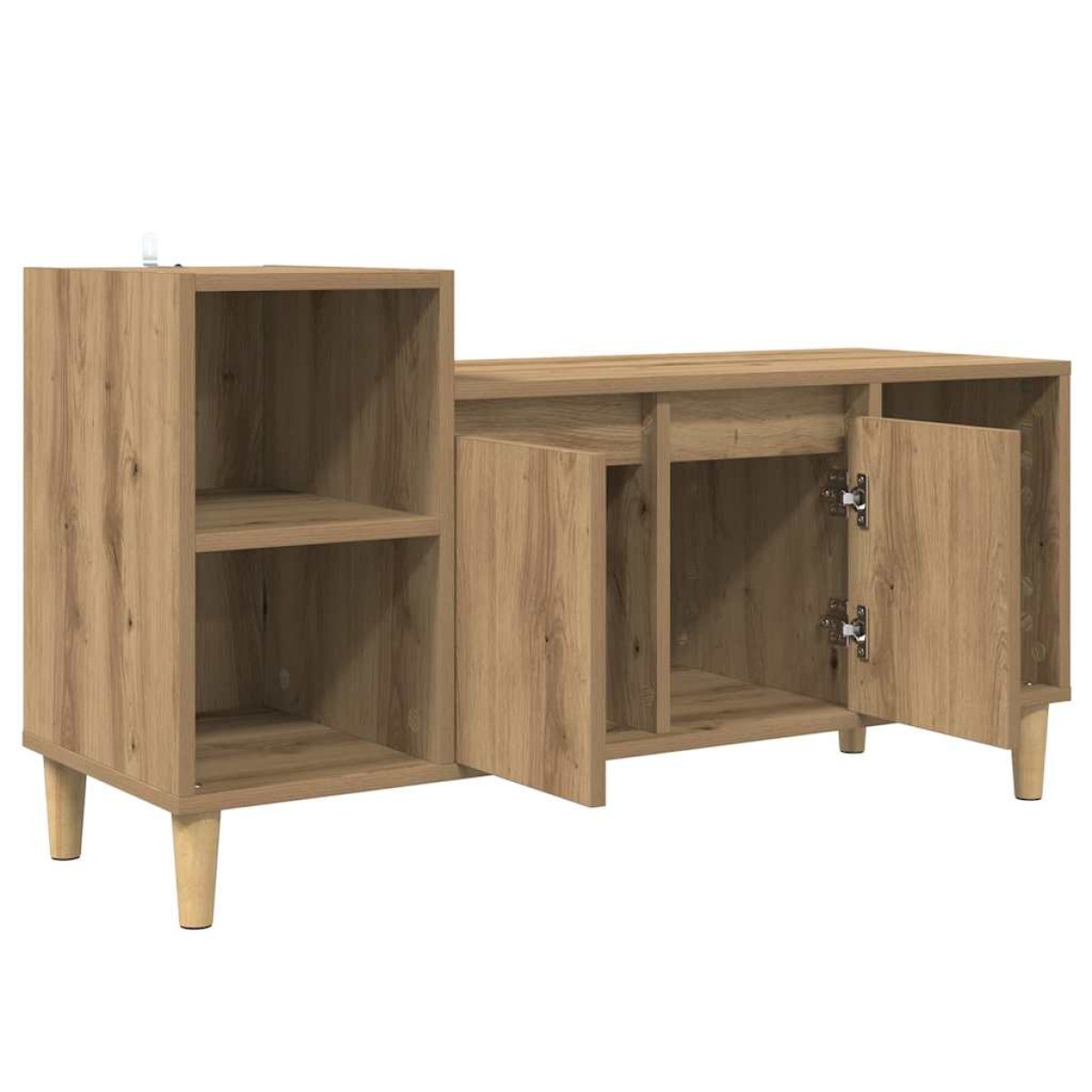 vidaXL Ντουλάπι TV 100 x 35 x 55 εκ Artisan Oak Επεξεργασμένο Ξύλο