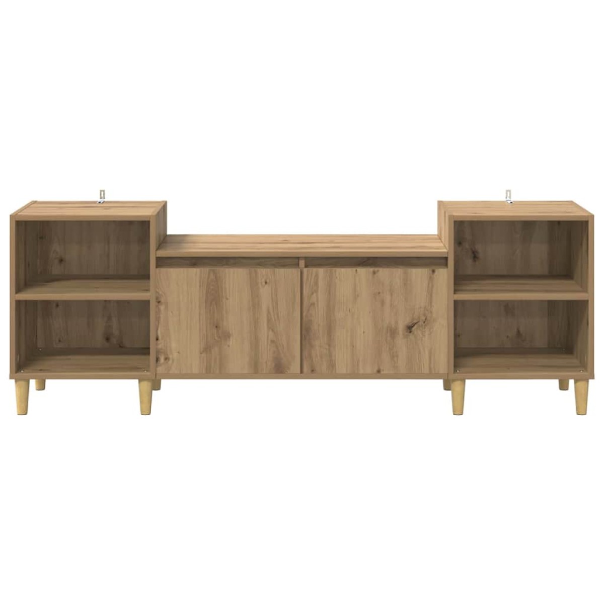 vidaXL Ντουλάπι TV 160 x 35 x 55 εκ. Artisan Oak Επεξεργασμένο Ξύλο