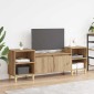 vidaXL Ντουλάπι TV 160 x 35 x 55 εκ. Artisan Oak Επεξεργασμένο Ξύλο
