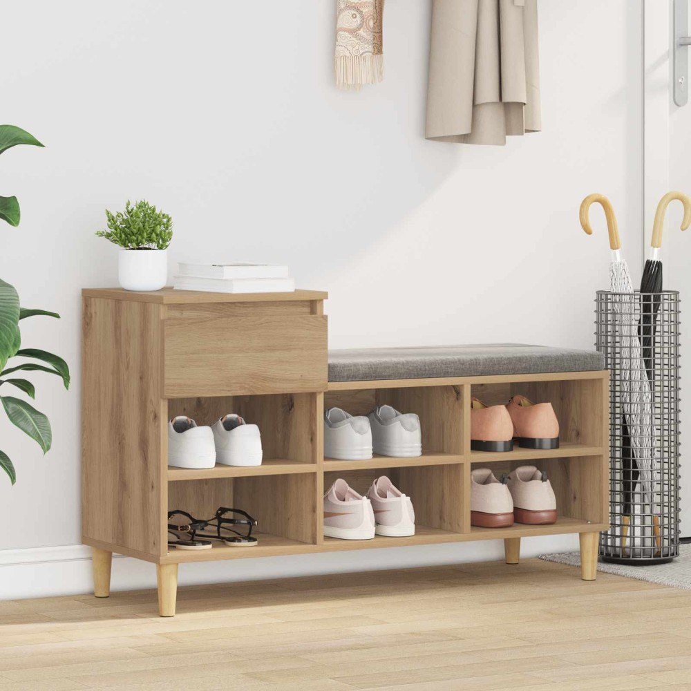 vidaXL Ντουλάπα Παπουτσιών 102 x 36 x 60 εκ. Επεξεργασμένο Ξύλο