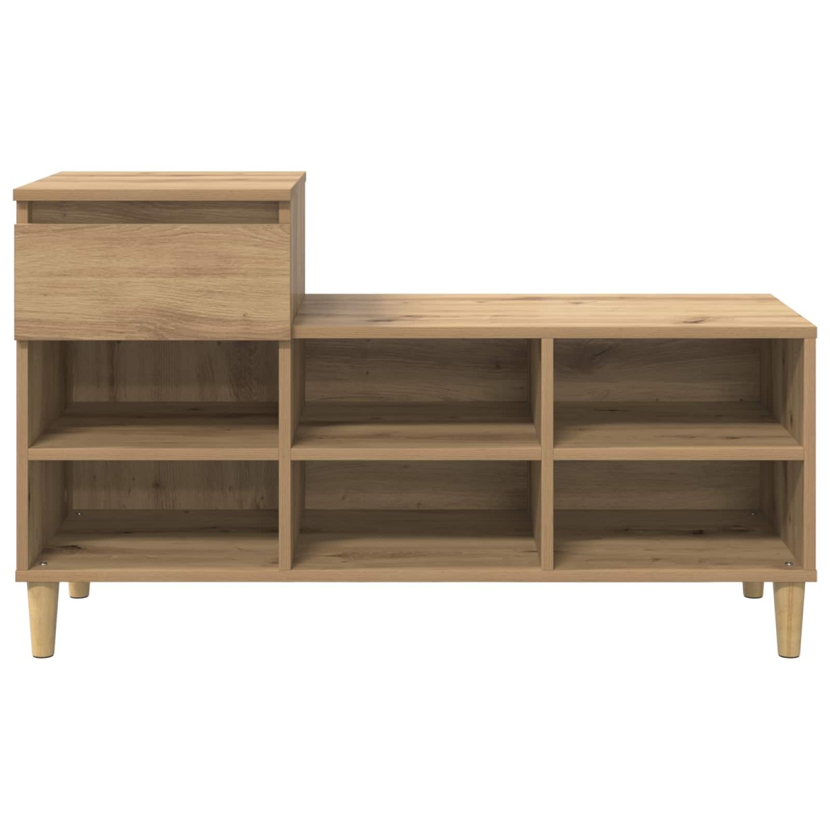 vidaXL Ντουλάπα Παπουτσιών 102 x 36 x 60 εκ. Επεξεργασμένο Ξύλο