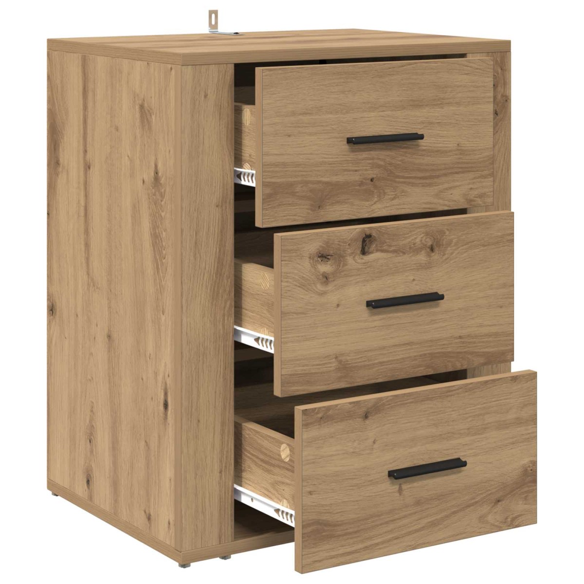 vidaXL Κομοδίνο Artisan Oak 35 x 50 x 60 εκ Επεξεργασμένο Ξύλο