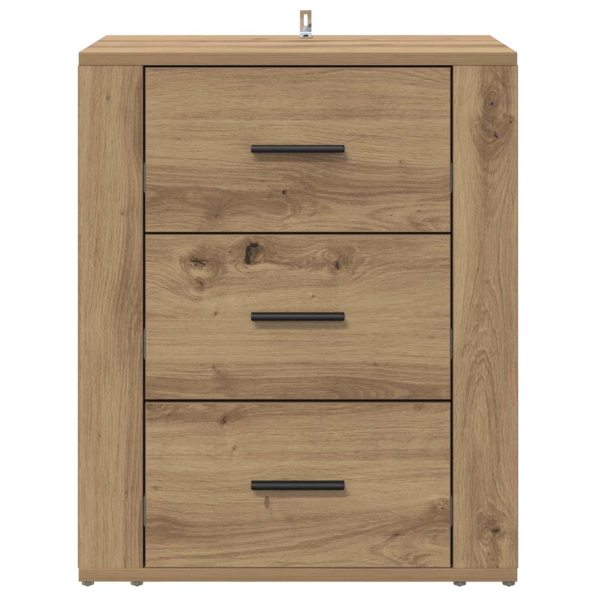 vidaXL Κομοδίνο Artisan Oak 35 x 50 x 60 εκ Επεξεργασμένο Ξύλο