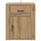 vidaXL Κομοδίνο Artisan Oak 35 x 50 x 60 εκ Επεξεργασμένο Ξύλο