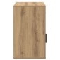 vidaXL Κομοδίνο Artisan Oak 35 x 50 x 60 εκ Επεξεργασμένο Ξύλο