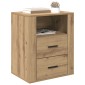 vidaXL Κομοδίνο Artisan Oak 35 x 50 x 60 εκ Επεξεργασμένο Ξύλο