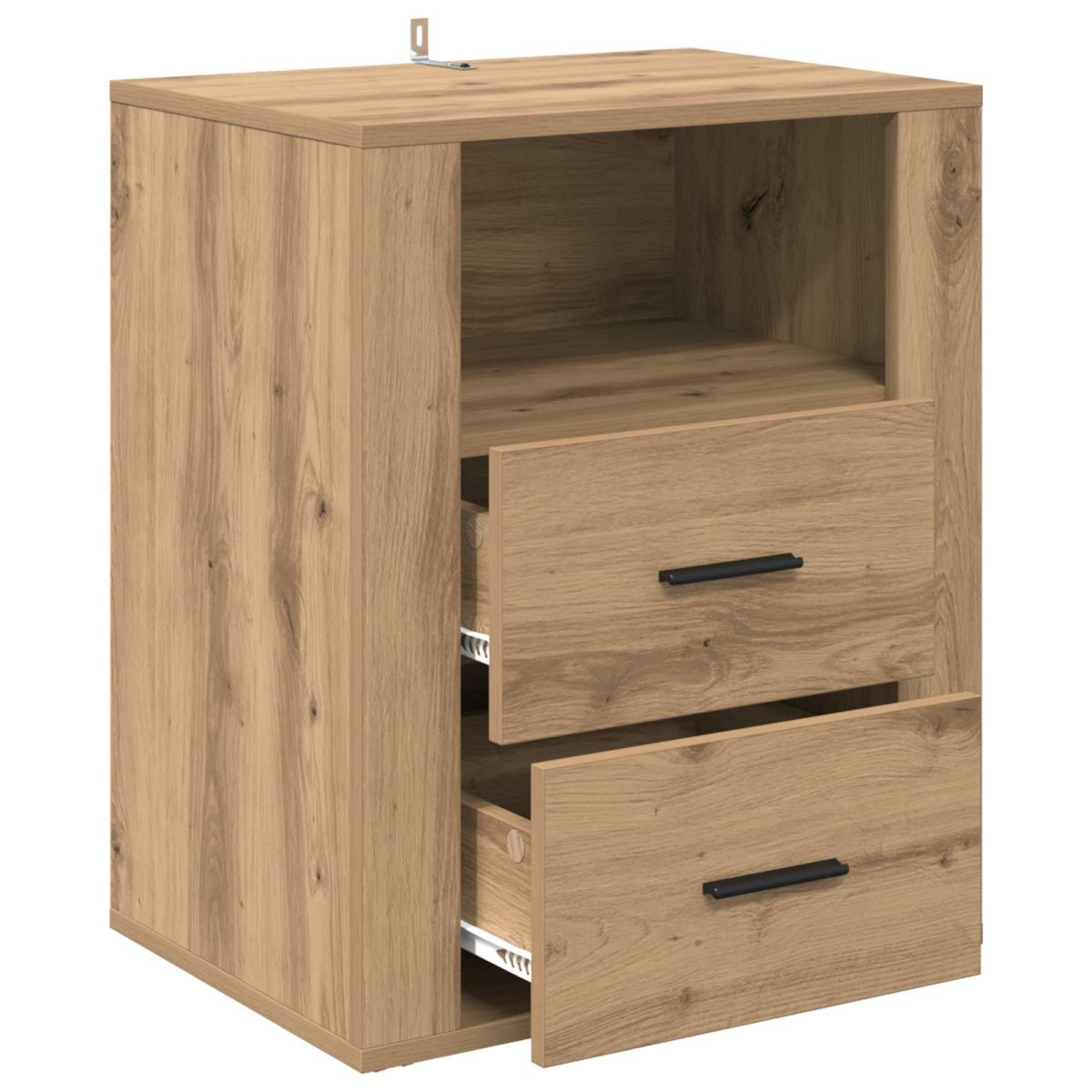vidaXL Κομοδίνο Artisan Oak 35 x 50 x 60 εκ Επεξεργασμένο Ξύλο