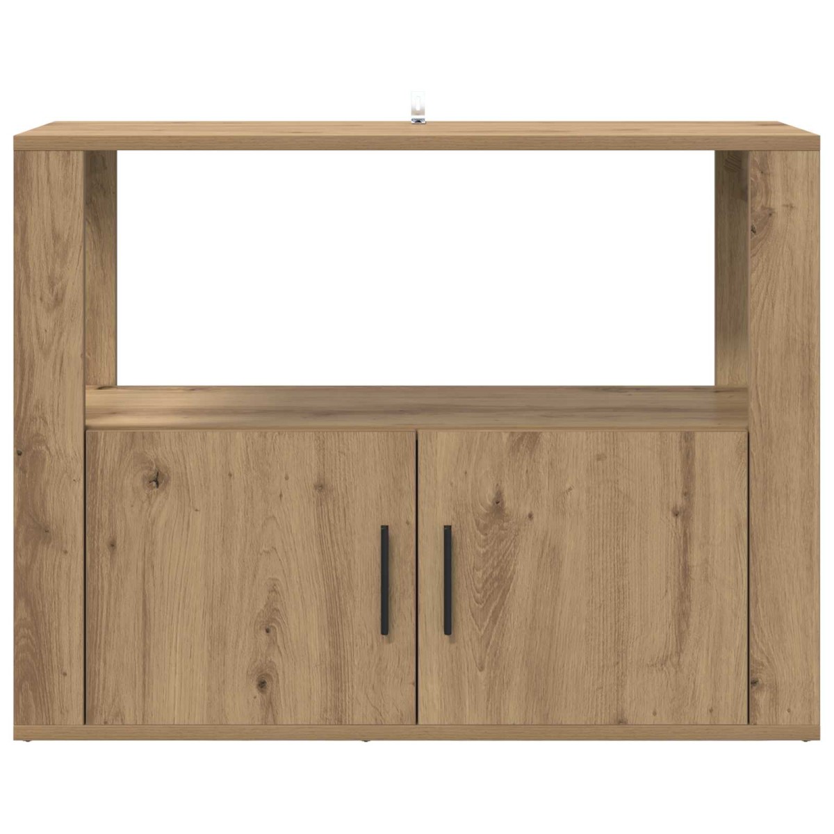 vidaXL Πλαϊνό γραφείο artisan δρυς 80 x 30 x 60 cm Επεξεργασμένο Ξύλο