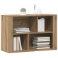 vidaXL Πλαϊνό γραφείο Artisan Oak 80 x 30 x 53 εκ. Επεξεργασμένο Ξύλο
