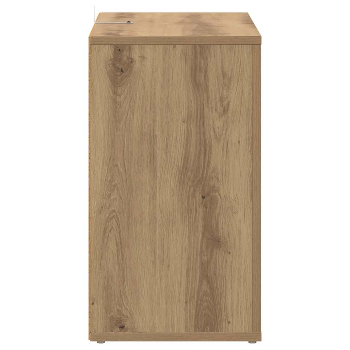 vidaXL Πλαϊνό γραφείο Artisan Oak 80 x 30 x 53 εκ. Επεξεργασμένο Ξύλο