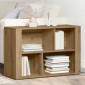 vidaXL Πλαϊνό γραφείο Artisan Oak 80 x 30 x 53 εκ. Επεξεργασμένο Ξύλο