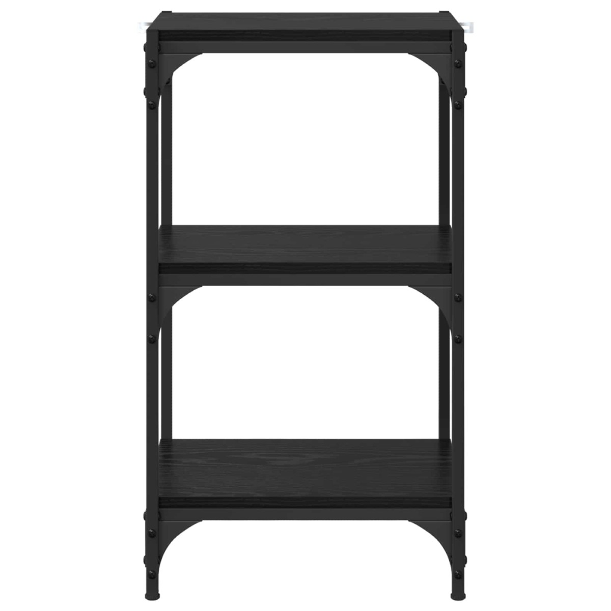 vidaXL Βιβλιοθήκη Μαύρη δρυς 40 x 33 x 70,5 εκ.