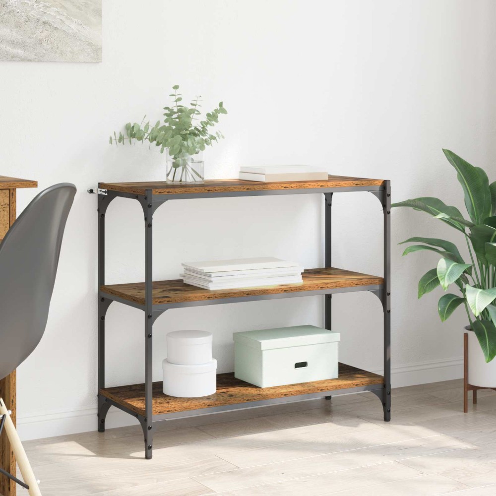 vidaXL Βιβλιοθήκη Παλιό Ξύλο 80 x 33 x 70,5 εκ.