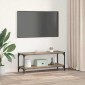 vidaXL Ντουλάπι TV 2 επιπέδων 100x33x41εκ. Artisan Oak