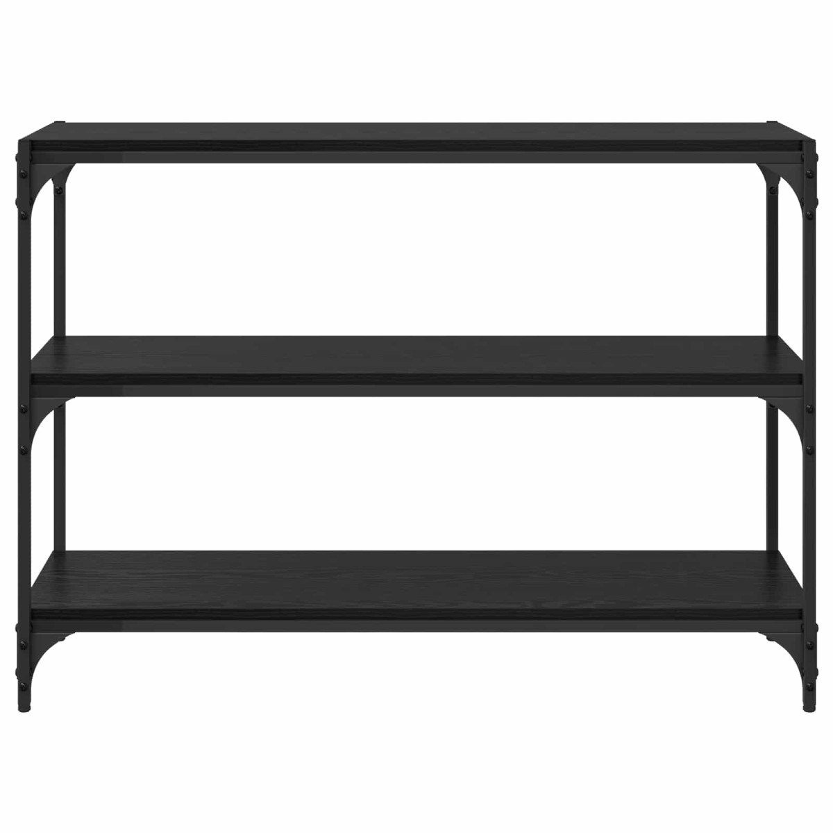vidaXL Βιβλιοθήκη Μαύρη δρυς 100 x 33 x 70,5 εκ.