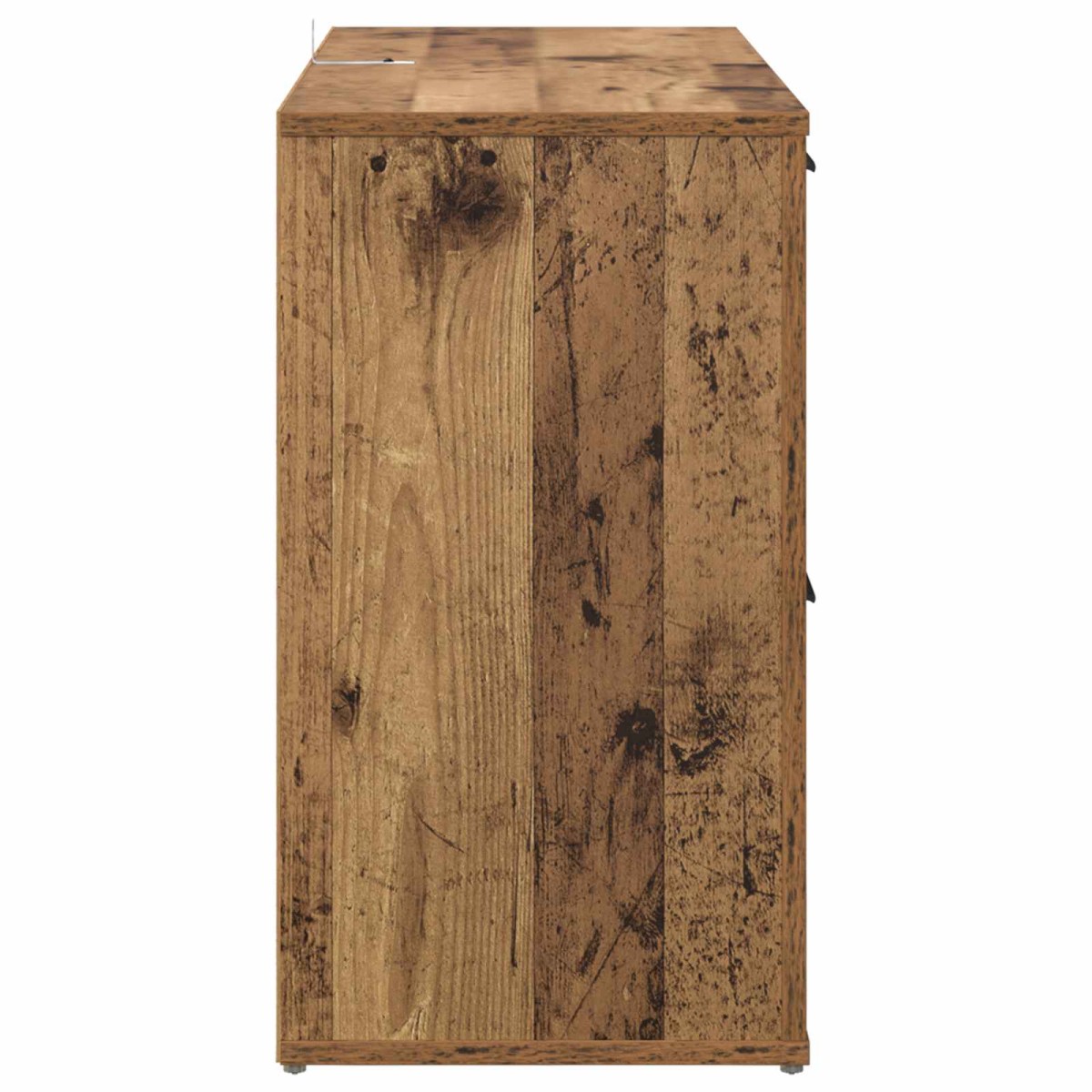vidaXL Πλαϊνό γραφείο Παλιό ξύλο 100 x 33 x 59.5 εκ.