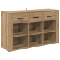 vidaXL Πλαϊνό γραφείο Artisan Oak 100 x 30 x 59,5 εκ