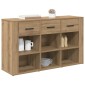 vidaXL Πλαϊνό γραφείο Artisan Oak 100 x 30 x 59,5 εκ
