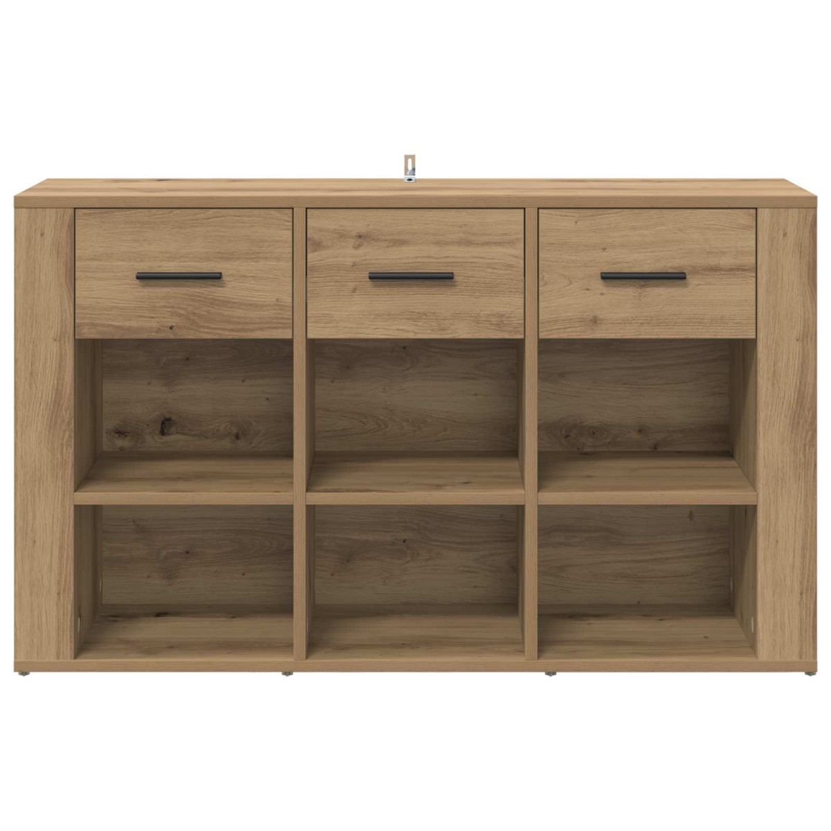vidaXL Πλαϊνό γραφείο Artisan Oak 100 x 30 x 59,5 εκ