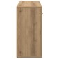 vidaXL Πλαϊνό γραφείο Artisan Oak 100 x 30 x 59,5 εκ