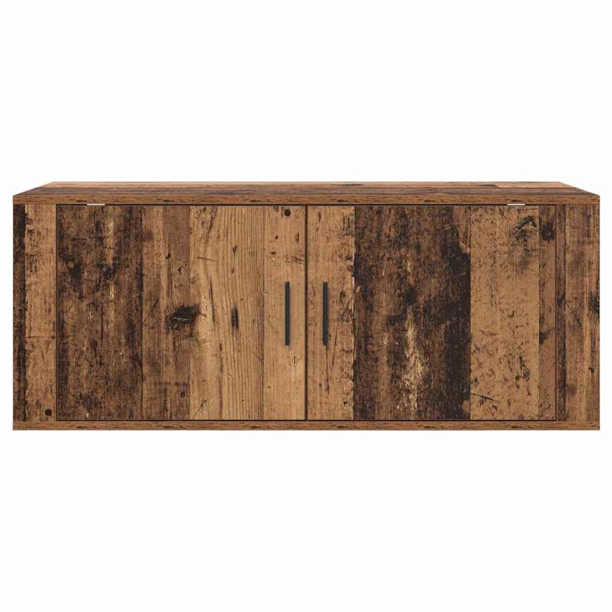vidaXL Κρεμαστό Ντουλάπι Τηλεόρασης 100 x 34,5 x 40 εκ Παλιό Ξύλο