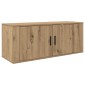 vidaXL Κρεμαστό Ντουλάπι Τηλεόρασης 100 x 34,5 x 40 εκ Artisan Oak